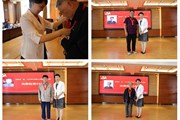 乐动网页版举办“光荣在党50年”纪念章颁发暨新党员入党宣誓活动