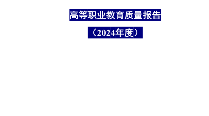 乐动网页版2024年度高等职业教育质量报告公示