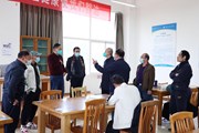 伍星校长带队检查开学前准备工作